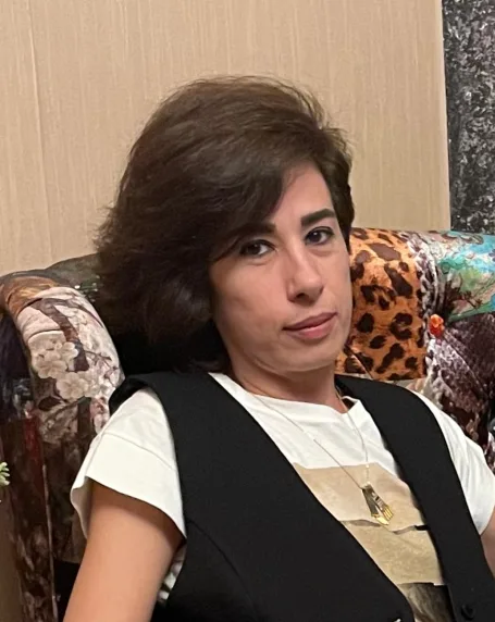 Portrait of Hala Sahli, CEO of OneClick Advertising Agency.